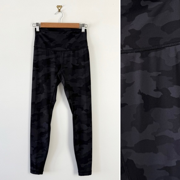 Lululemon Wunder Under High Rise 28" Leggings Full-On Luxtreme Camo Sz 6 - Picture 1 of 9